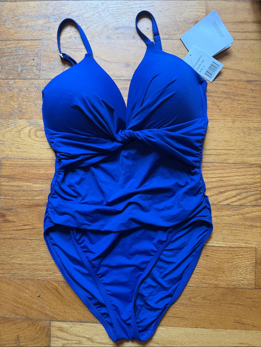 NWT LaBlanca Blue One Piece 8